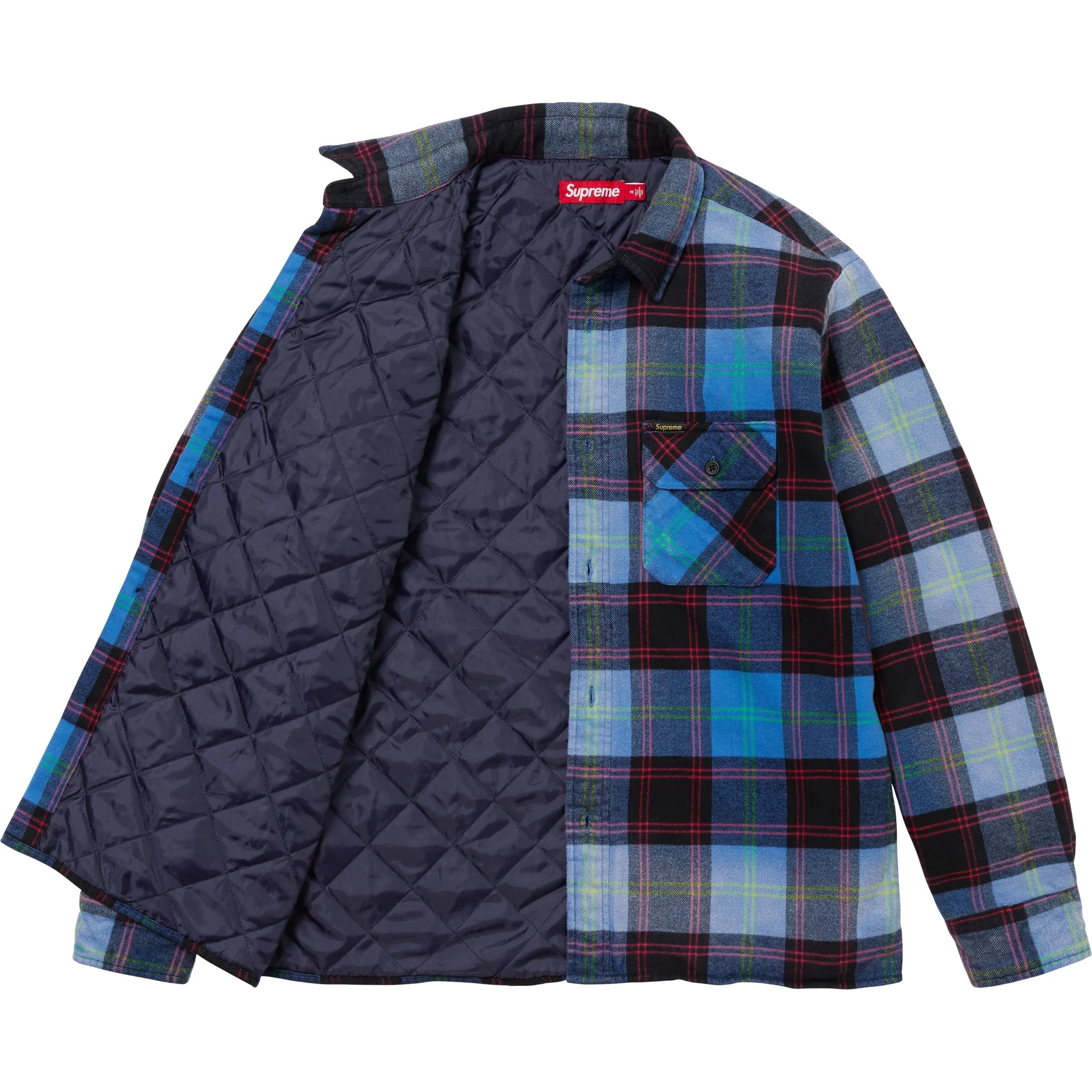 Quilted Plaid Shirt view 3